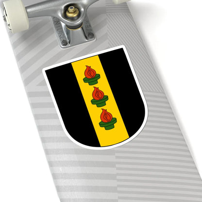 Wetzikon-blazon (Switzerland) (Coat of Arms) STICKER Vinyl Kiss-Cut Decal - The Sticker Space