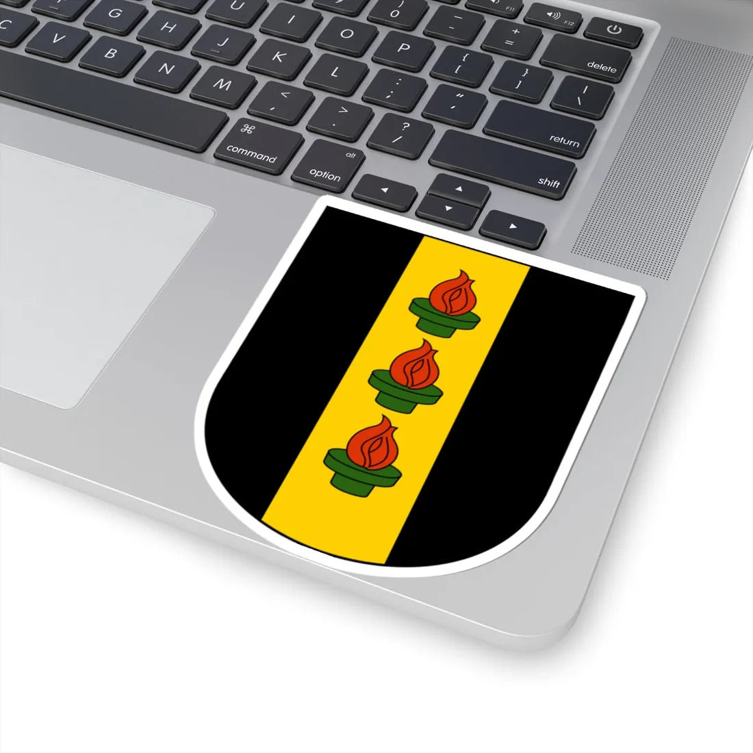 Wetzikon-blazon (Switzerland) (Coat of Arms) STICKER Vinyl Kiss-Cut Decal - The Sticker Space