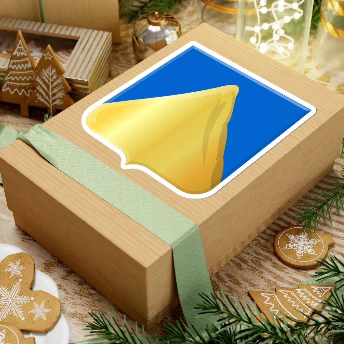 Wevelgem wapen (Belgium) (Coat of Arms) STICKER Vinyl Kiss-Cut Decal - The Sticker Space