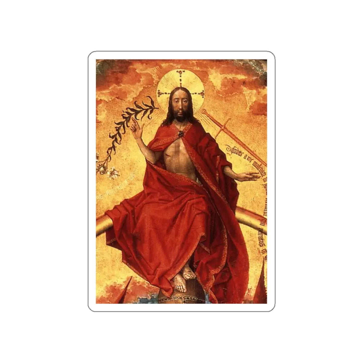 SKU:58773999030467043560 Sticker types:White Shape:Die-Cut Sizes:4" × 4"