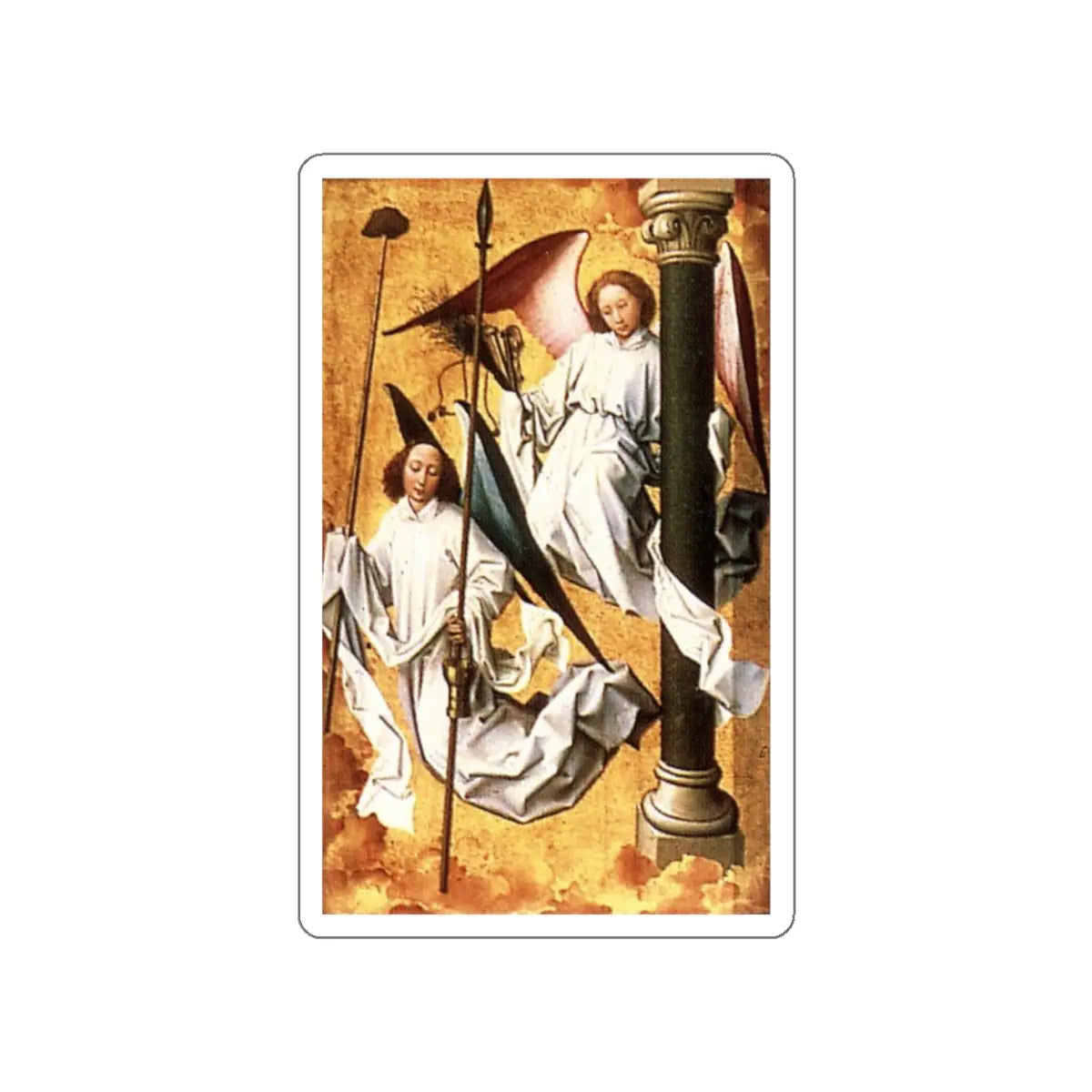 SKU:15171489487189552537 Sticker types:White Shape:Die-Cut Sizes:4" × 4"