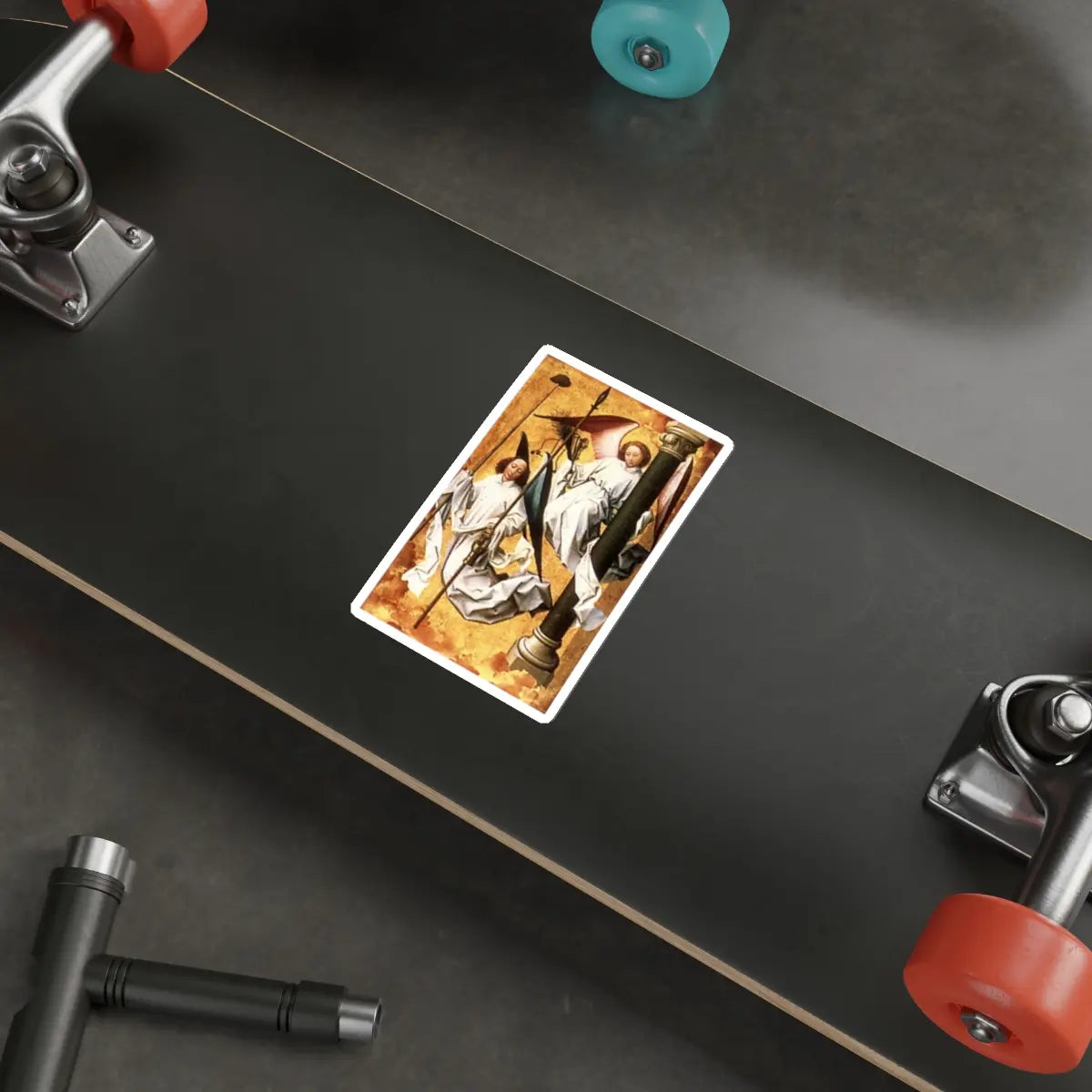 SKU:26575502533748748967 Sticker types:White Shape:Die-Cut Sizes:5" × 5"