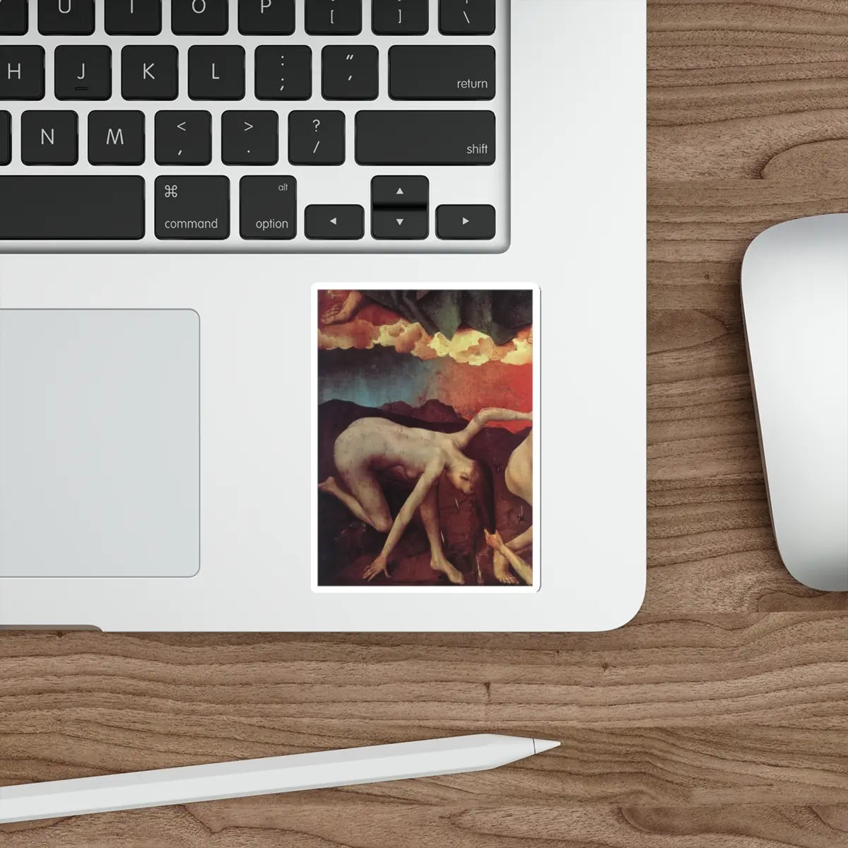 SKU:18295202962034818884 Sticker types:White Shape:Die-Cut Sizes:4" × 4"