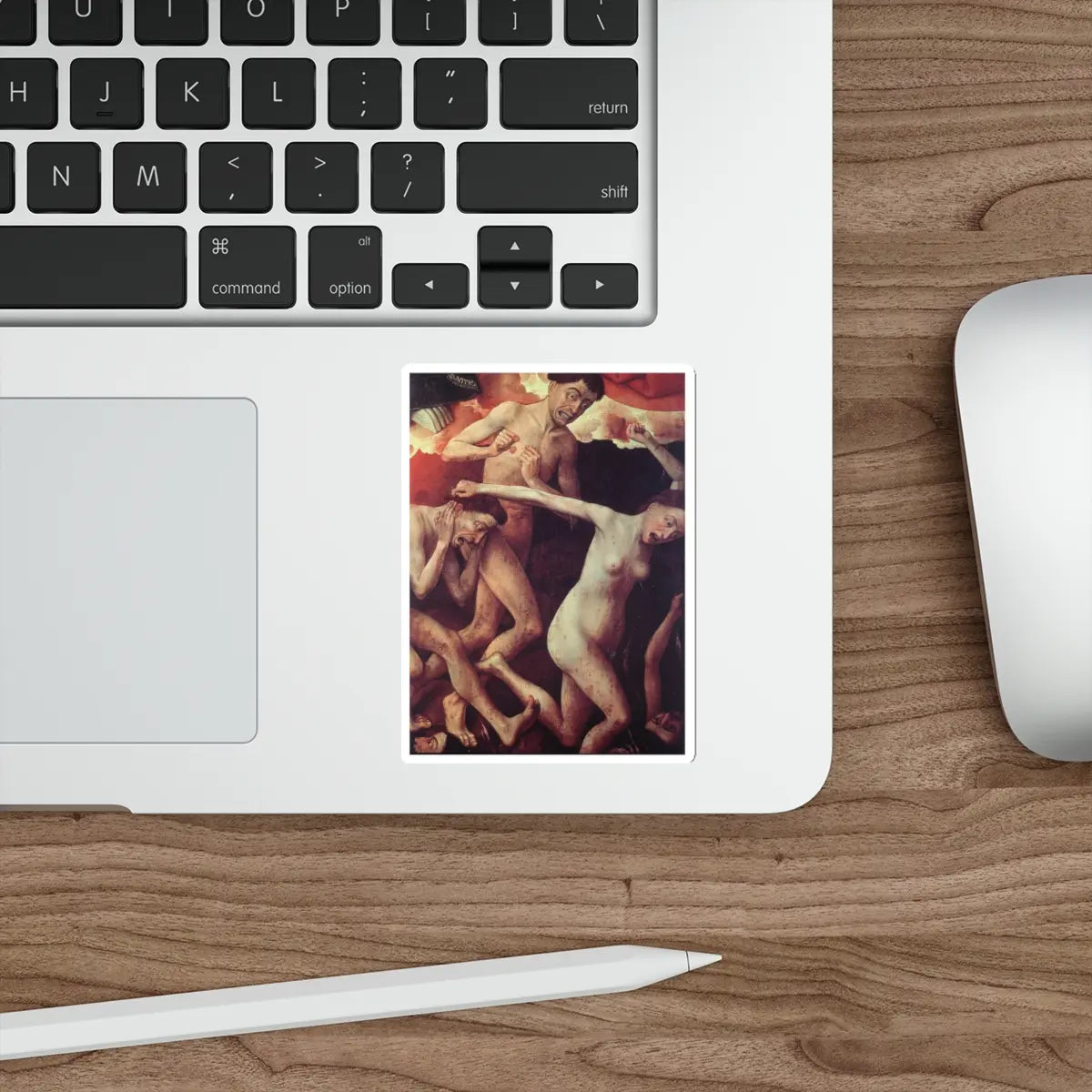 SKU:50962587573239176851 Sticker types:White Shape:Die-Cut Sizes:4" × 4"