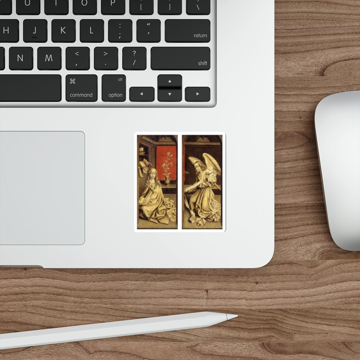 WEYDEN, Rogier van der - Bladelin Triptych (exterior) (Artwork) STICKER Vinyl Die-Cut Decal-The Sticker Space