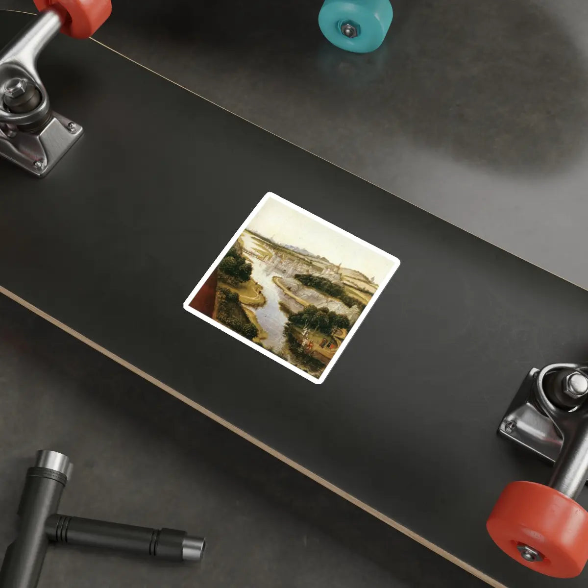 SKU:11029639835937102049 Sticker types:White Shape:Die-Cut Sizes:4" × 4"