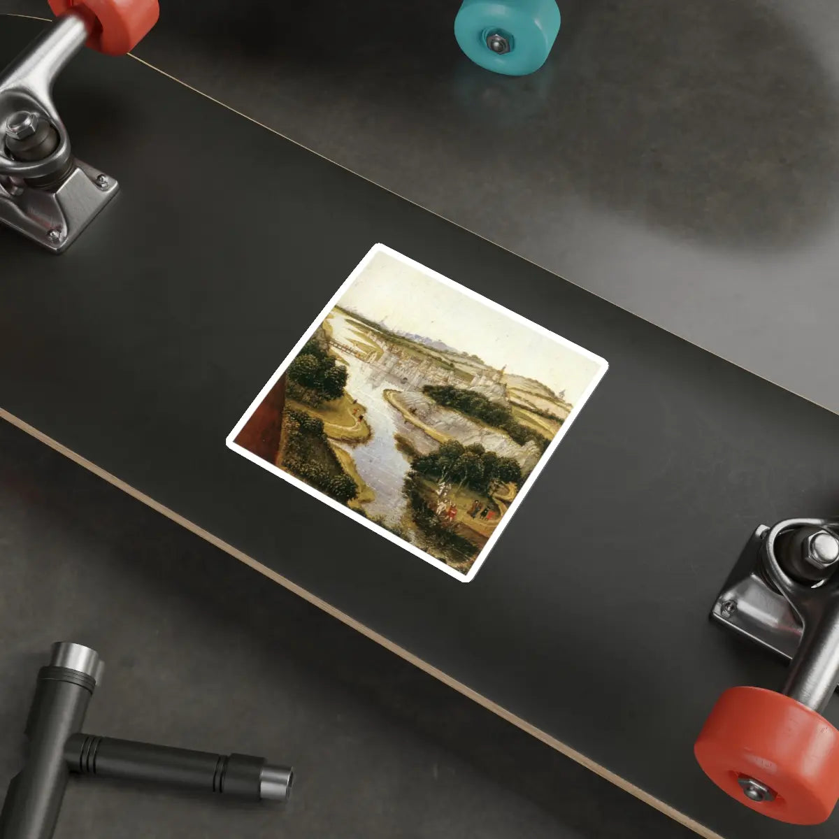 SKU:23281537196293104930 Sticker types:White Shape:Die-Cut Sizes:5" × 5"