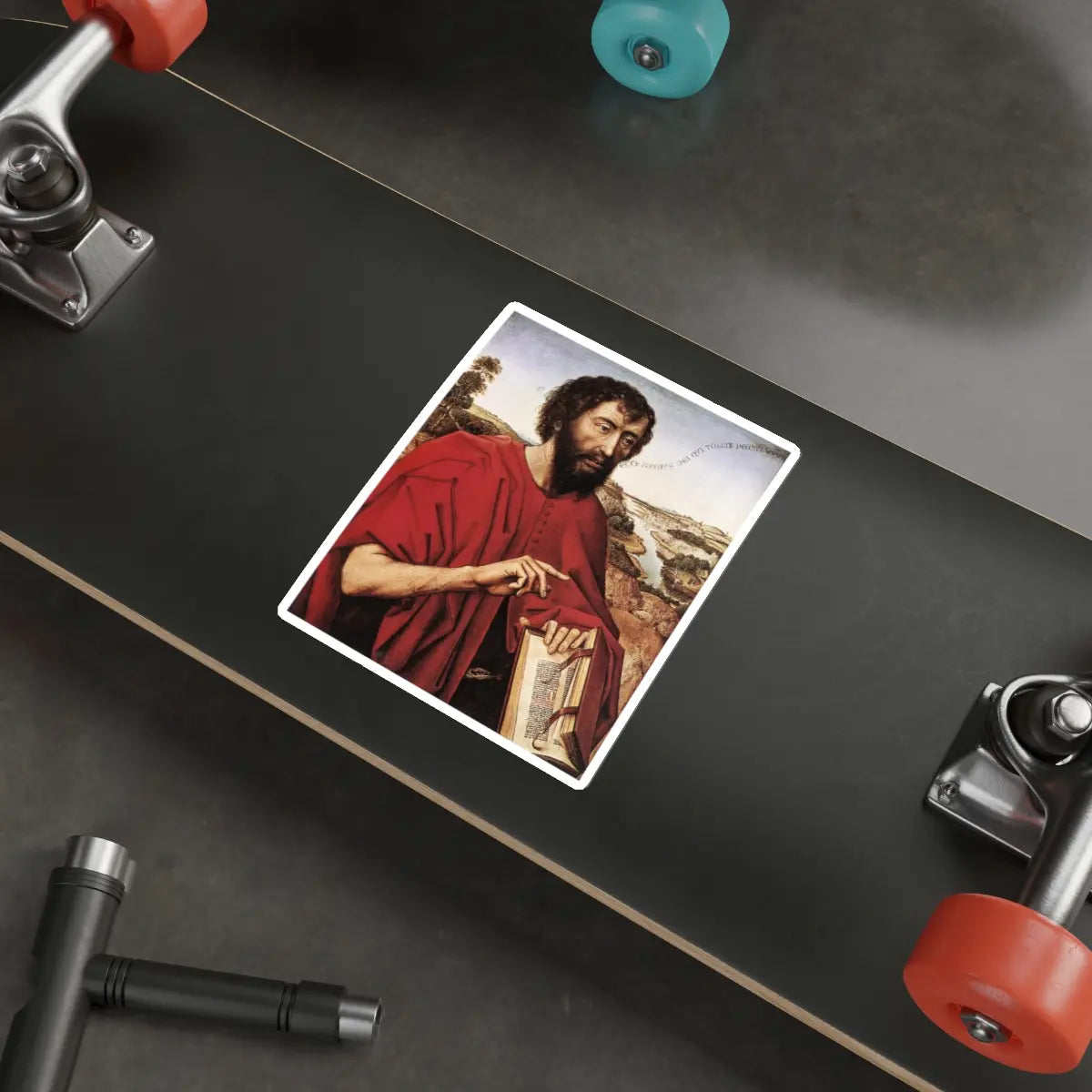 SKU:12824379131440636107 Sticker types:White Shape:Die-Cut Sizes:6" × 6"