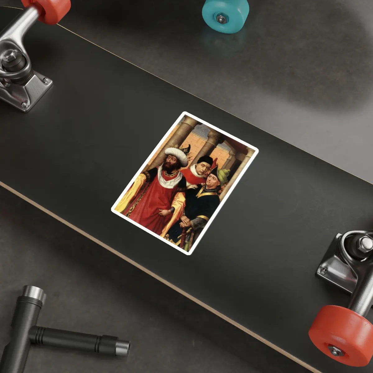 SKU:19179156506311494178 Sticker types:White Shape:Die-Cut Sizes:5" × 5"