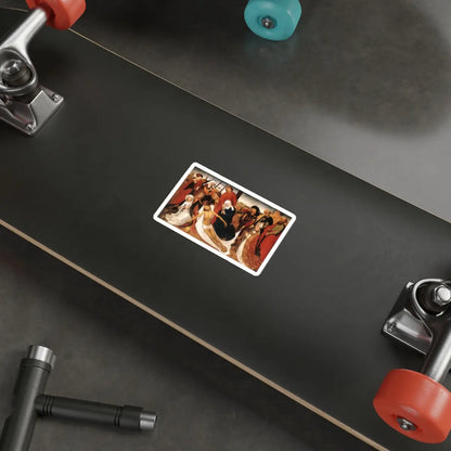 SKU:31989110999388440034 Sticker types:White Shape:Die-Cut Sizes:4" × 4"