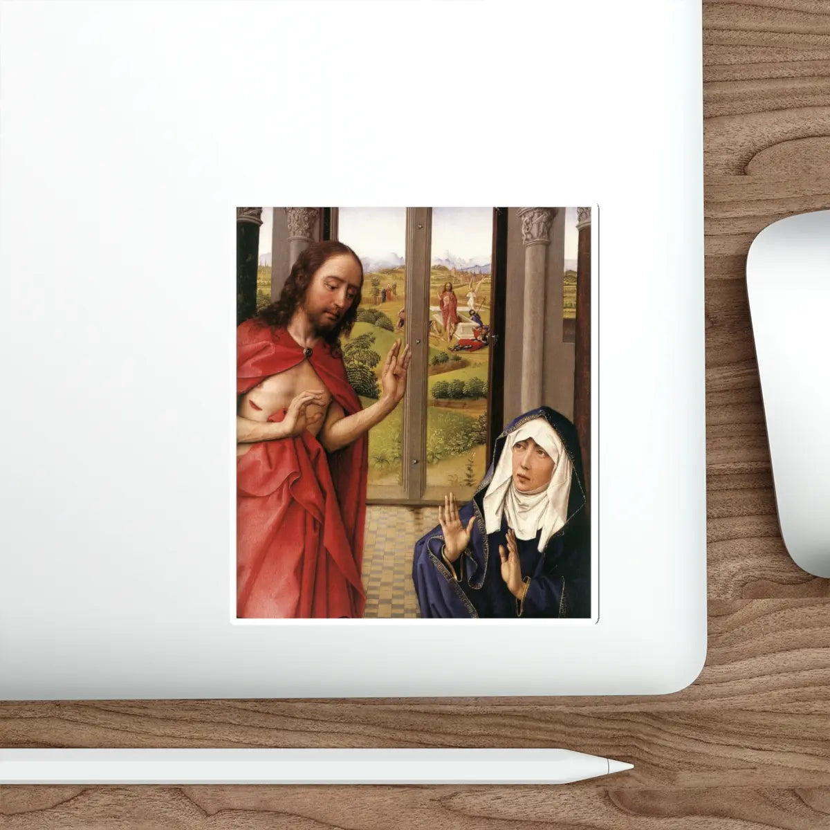 SKU:14573842126423041257 Sticker types:White Shape:Die-Cut Sizes:5" × 5"