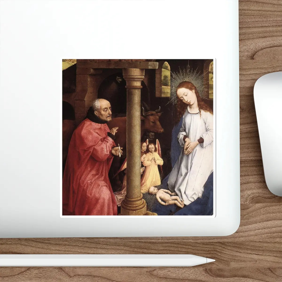 SKU:50603623906767872395 Sticker types:White Shape:Die-Cut Sizes:6" × 6"