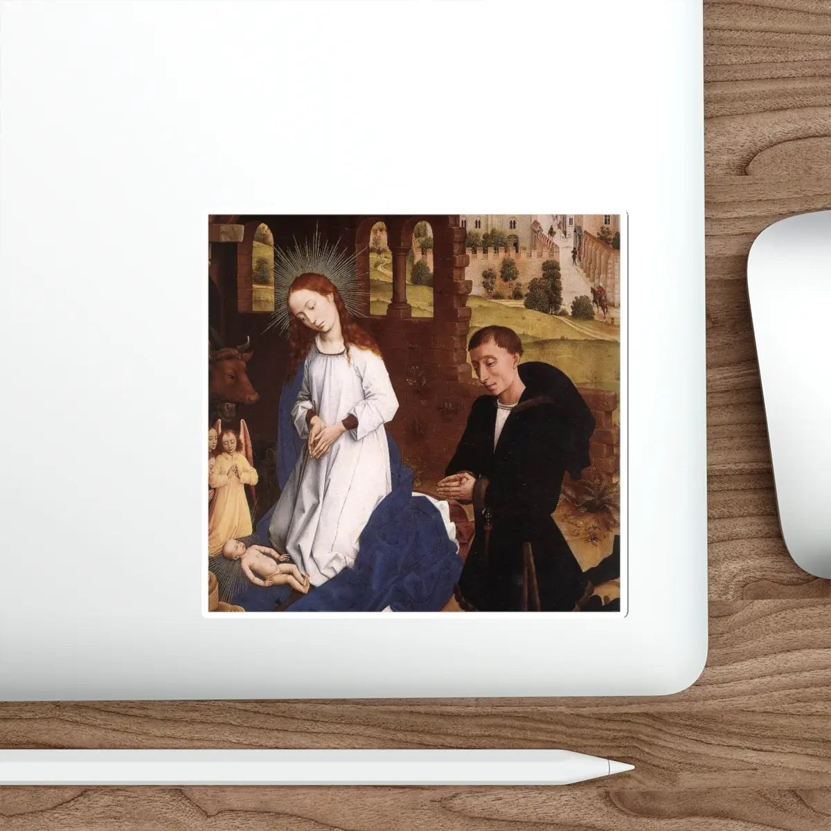 SKU:30614283661592737672 Sticker types:White Shape:Die-Cut Sizes:5" × 5"
