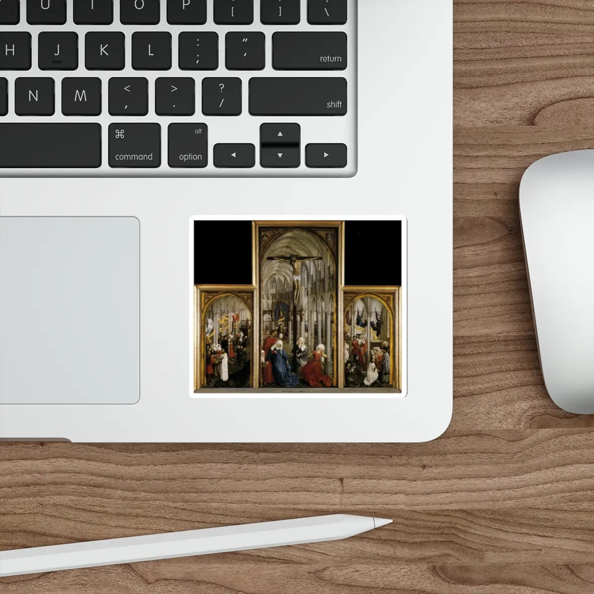 SKU:63458400025868101041 Sticker types:White Shape:Die-Cut Sizes:4" × 4"