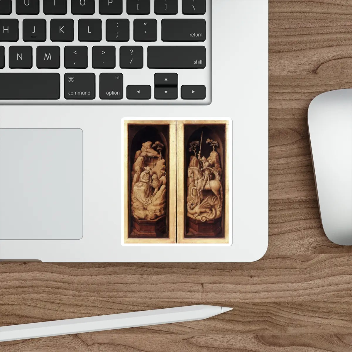 SKU:25889295261683828857 Sticker types:White Shape:Die-Cut Sizes:4" × 4"