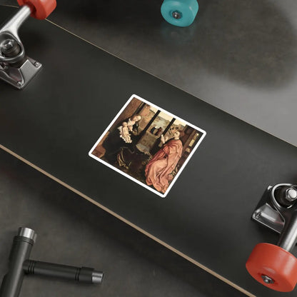 SKU:12278381747821771176 Sticker types:White Shape:Die-Cut Sizes:4" × 4"