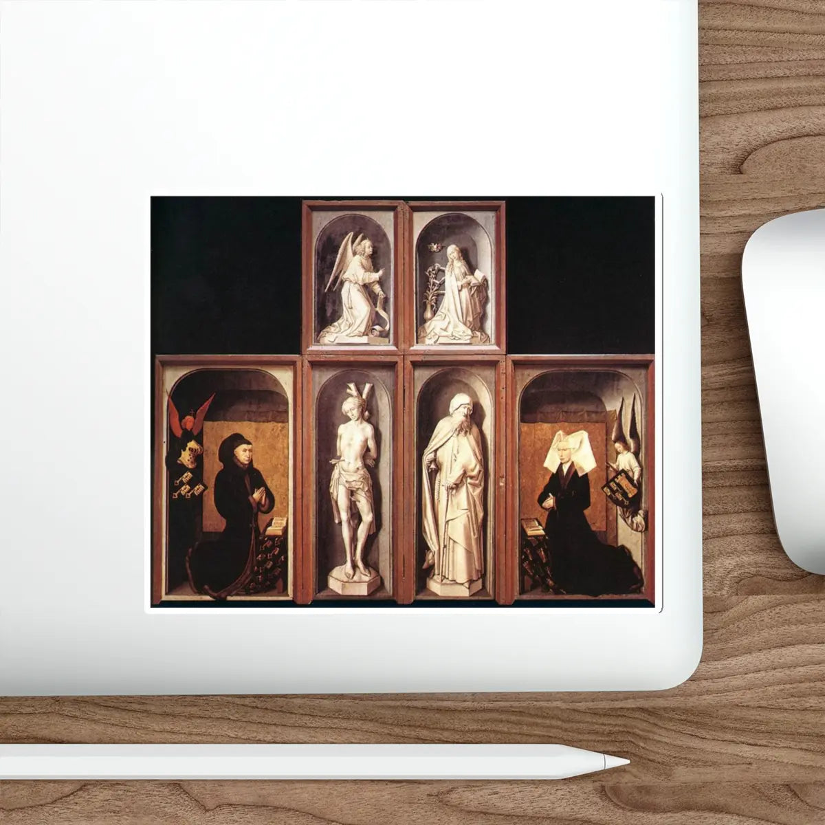 SKU:10517266581340509866 Sticker types:White Shape:Die-Cut Sizes:6" × 6"