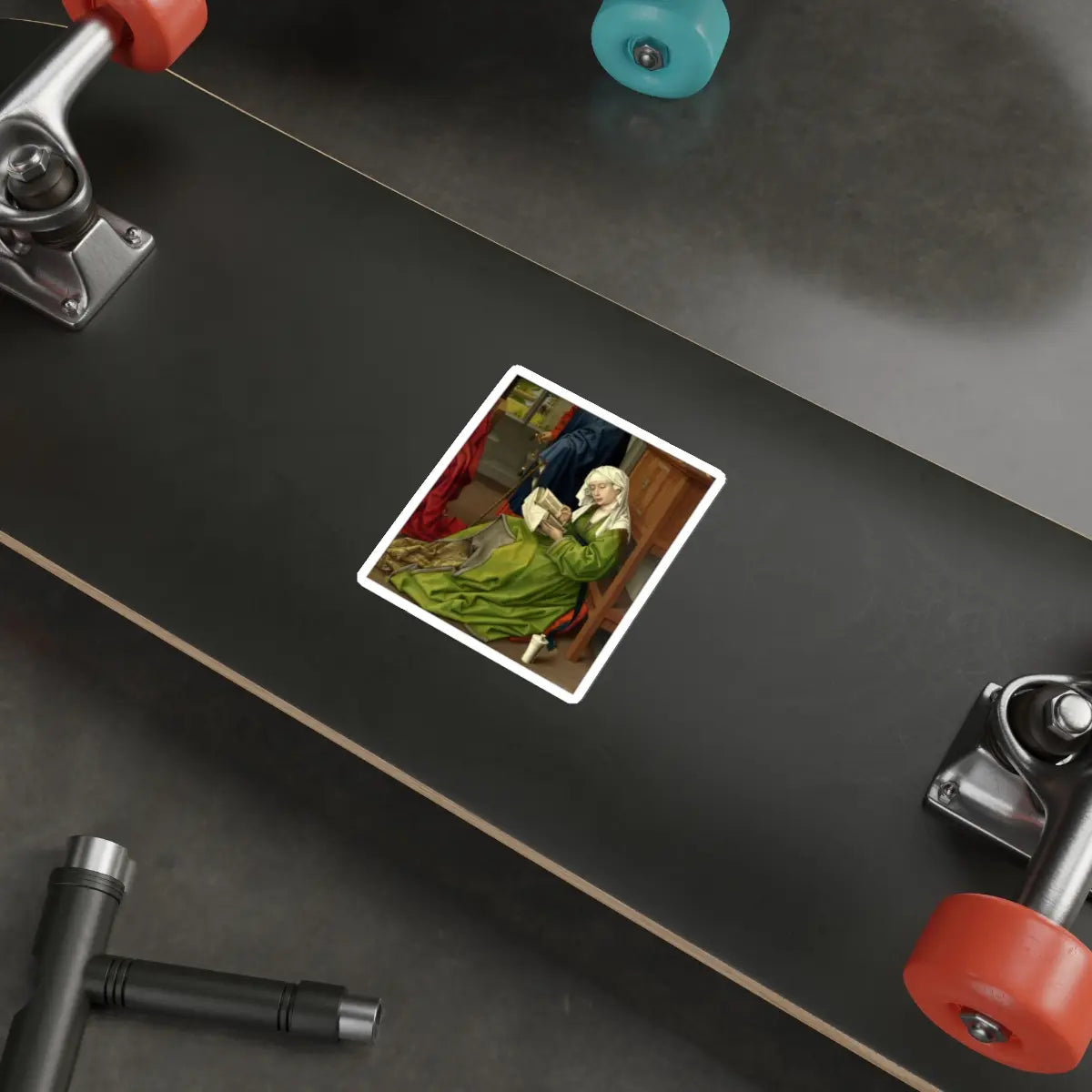 SKU:26234348395634793788 Sticker types:White Shape:Die-Cut Sizes:4" × 4"