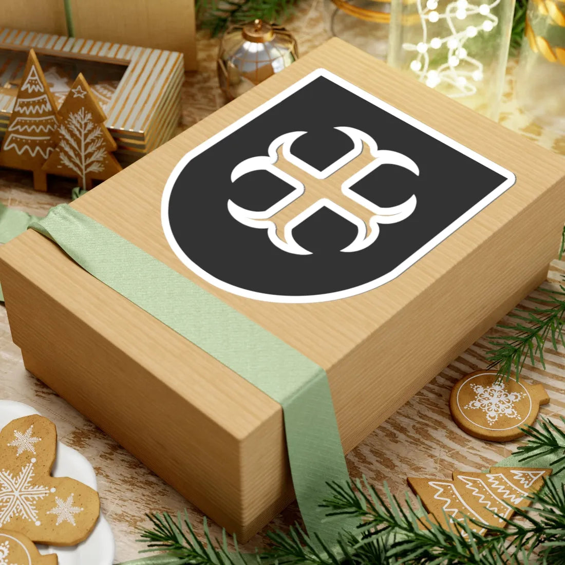 Wezembeek-oppem coat of arms (Belgium) (Coat of Arms) STICKER Vinyl Kiss-Cut Decal - The Sticker Space