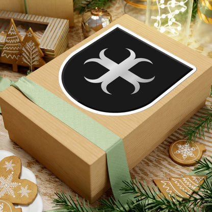 Wezembeek-Oppem wapen (Belgium) (Coat of Arms) STICKER Vinyl Kiss-Cut Decal - The Sticker Space