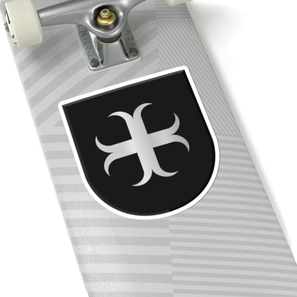 Wezembeek-Oppem wapen (Belgium) (Coat of Arms) STICKER Vinyl Kiss-Cut Decal - The Sticker Space