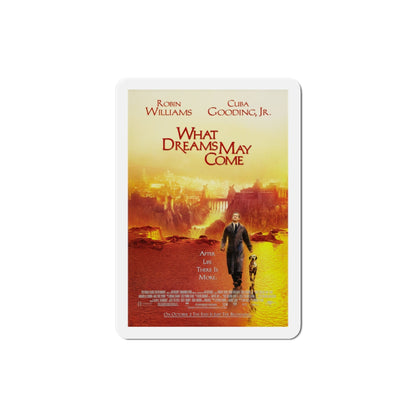 What Dreams May Come 1998 Movie Poster Die-Cut Magnet-3" x 3"-The Sticker Space