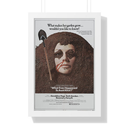 WHAT EVER HAPPENED TO AUNT ALICE 1969 - Framed Movie Poster-16″ x 24″-The Sticker Space