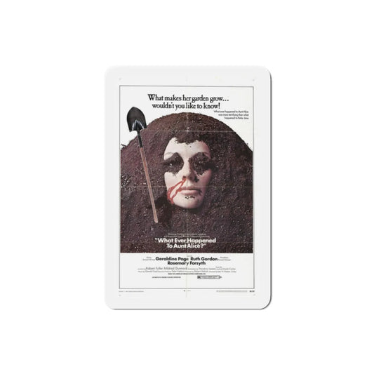 What Ever Happened to Aunt Alice 1969 Movie Poster Refrigerator Magnet 2 Inch - The Sticker Space