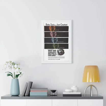 WHAT EVER HAPPENED TO BABY JANE 1962 - Framed Movie Poster - The Sticker Space