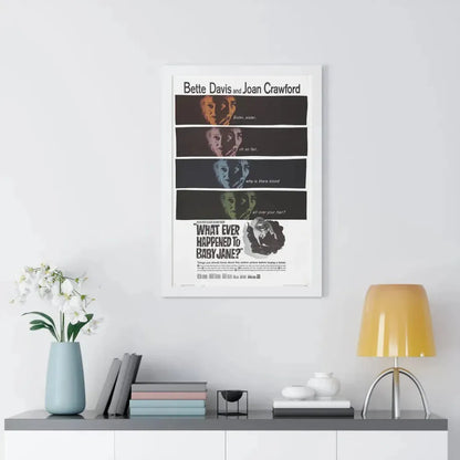 WHAT EVER HAPPENED TO BABY JANE 1962 - Framed Movie Poster - The Sticker Space