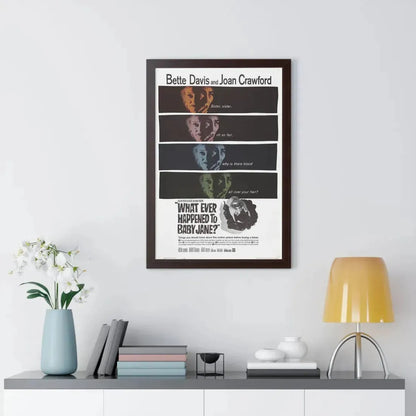 WHAT EVER HAPPENED TO BABY JANE 1962 - Framed Movie Poster - The Sticker Space