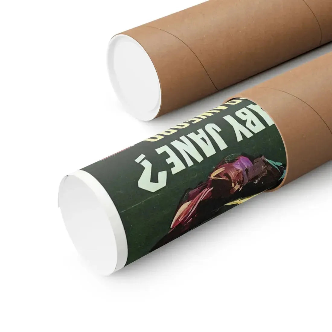 WHAT EVER HAPPENED TO BABY JANE (BELGIAN) 1962 - Paper Movie Poster - The Sticker Space