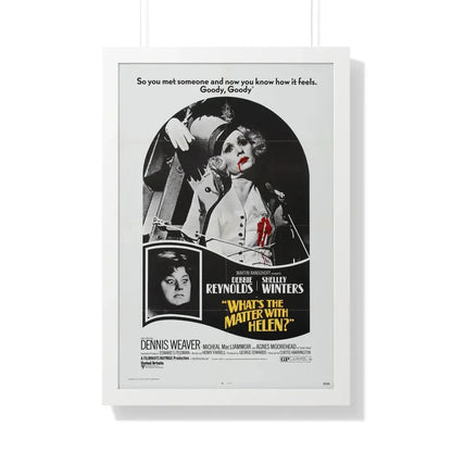 WHAT'S THE MATTER WITH HELEN 1971 - Framed Movie Poster 20" x 30" White - The Sticker Space