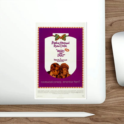 What's Up Doc 1972 Movie Poster STICKER Vinyl Die-Cut Decal - The Sticker Space