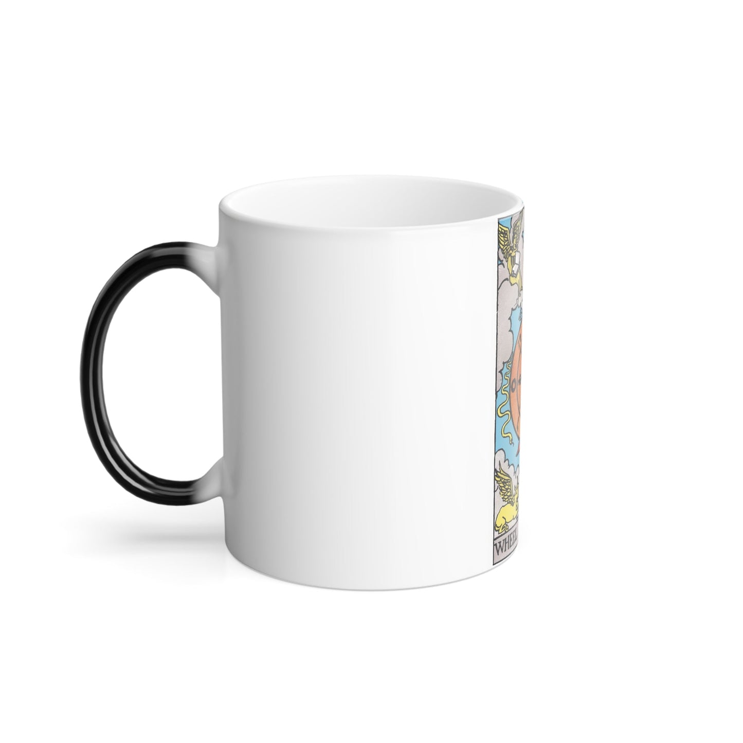 Wheel of Fortune (Tarot Card) Color Changing Mug 11oz-11oz-The Sticker Space