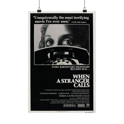 WHEN A STRANGER CALLS 1979 - Paper Movie Poster-12″ x 18″-The Sticker Space