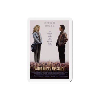 When Harry Met Sally 1989 Movie Poster Refrigerator Magnet 2 Inch - The Sticker Space
