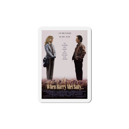 When Harry Met Sally 1989 Movie Poster Refrigerator Magnet 6 Inch - The Sticker Space