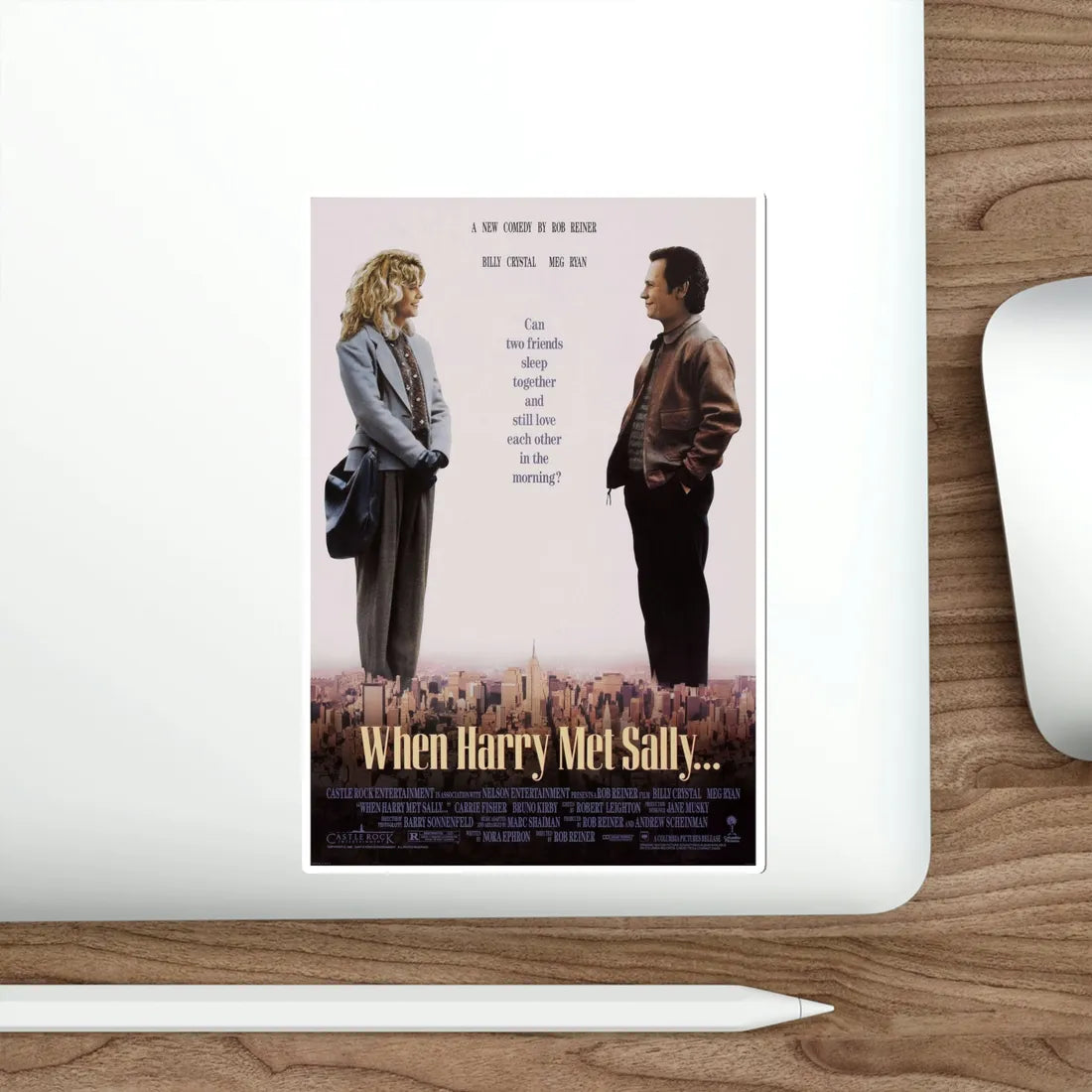 When Harry Met Sally 1989 Movie Poster STICKER Vinyl Die-Cut Decal - The Sticker Space
