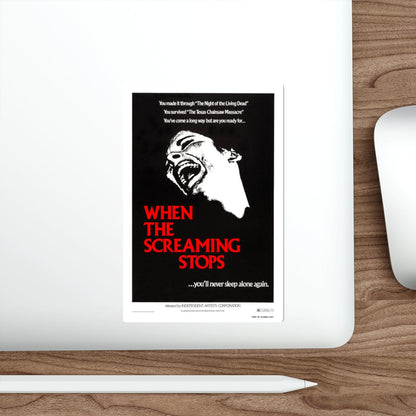 WHEN THE SCREAMING STOPS (LORELEY'S GRASP) 1973 Movie Poster STICKER Vinyl Die-Cut Decal-The Sticker Space