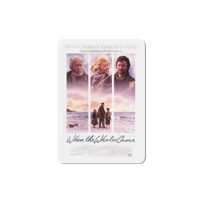 When the Whales Came 1989 Movie Poster Refrigerator Magnet 3 Inch - The Sticker Space
