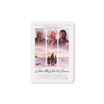 When the Whales Came 1989 Movie Poster Refrigerator Magnet 5 Inch - The Sticker Space