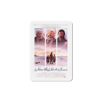 When the Whales Came 1989 Movie Poster Refrigerator Magnet 6 Inch - The Sticker Space