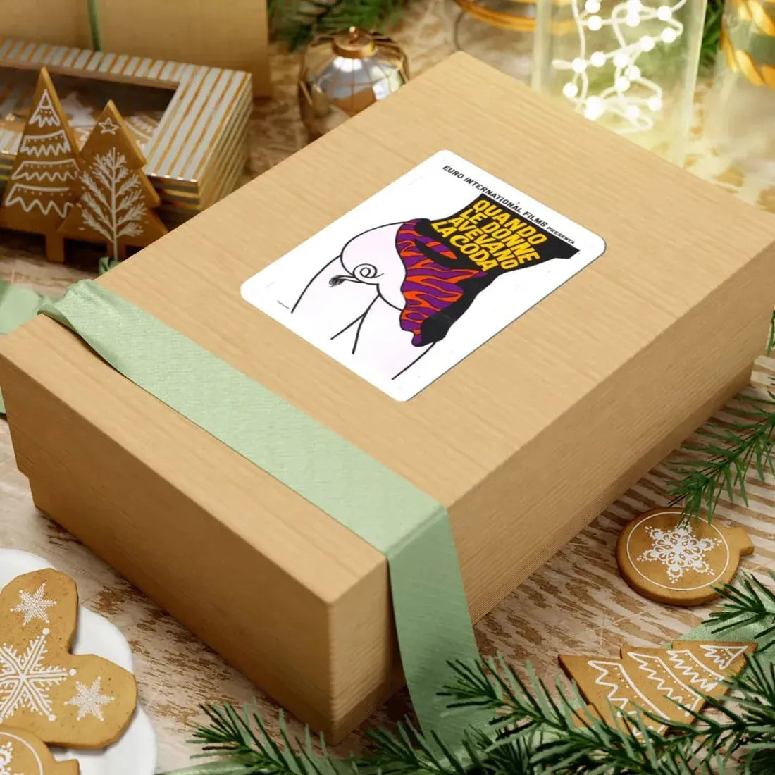 WHEN WOMEN HAD TAILS 1970 Movie Poster - STICKER Vinyl Kiss-Cut Decal - The Sticker Space