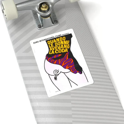 WHEN WOMEN HAD TAILS 1970 Movie Poster - STICKER Vinyl Kiss-Cut Decal - The Sticker Space