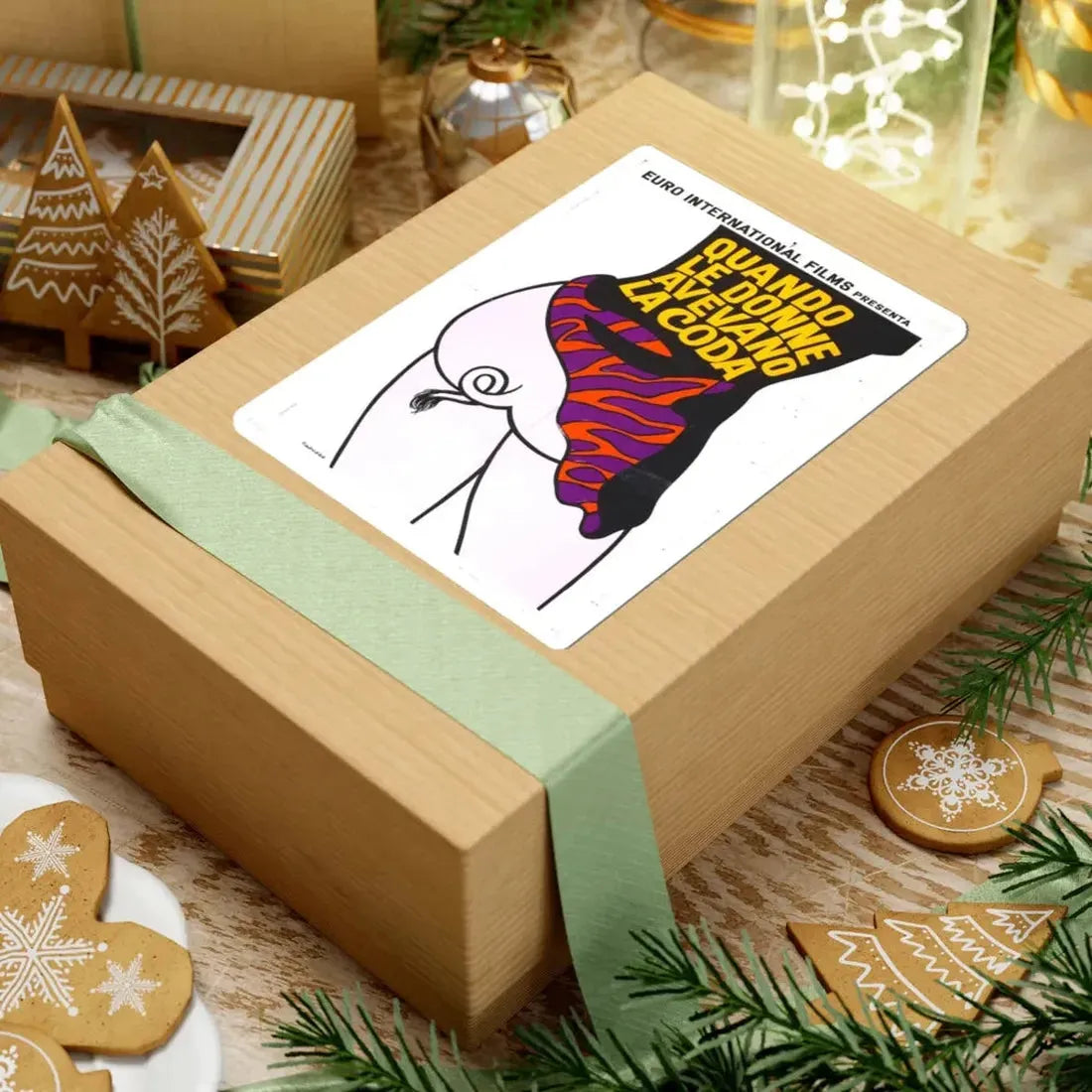 WHEN WOMEN HAD TAILS 1970 Movie Poster - STICKER Vinyl Kiss-Cut Decal - The Sticker Space