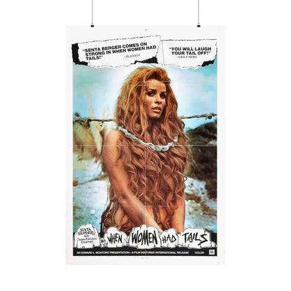 WHEN WOMEN HAD TAILS (2) 1970 - Paper Movie Poster 36" x 54" Matte - The Sticker Space