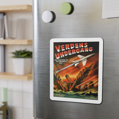 WHEN WORLDS COLLIDE (SCANDINAVIAN) 1951 Movie Poster - Refrigerator Magnet-The Sticker Space