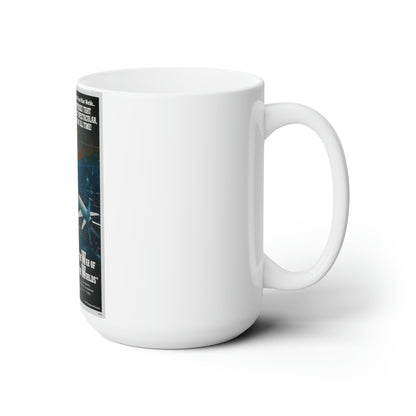 WHEN WORLDS COLLIDE + WAR OF THE WORLDS 1951 Movie Poster - White Coffee Cup 15oz-15oz-The Sticker Space