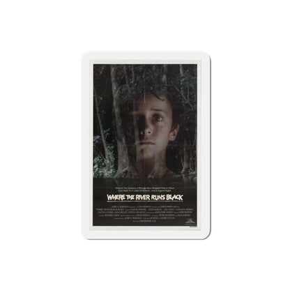 Where the River Runs Black 1986 Movie Poster Refrigerator Magnet 2 Inch - The Sticker Space
